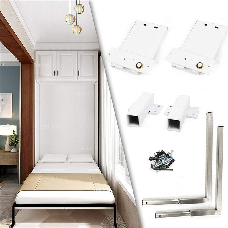OUKANING Bolt On Bed Frame Bracket Bed Frame Brackets Wayfair